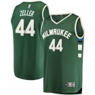 Camiseta Tyler Zeller 44 Milwaukee Bucks Icon Edition Verde Hombre